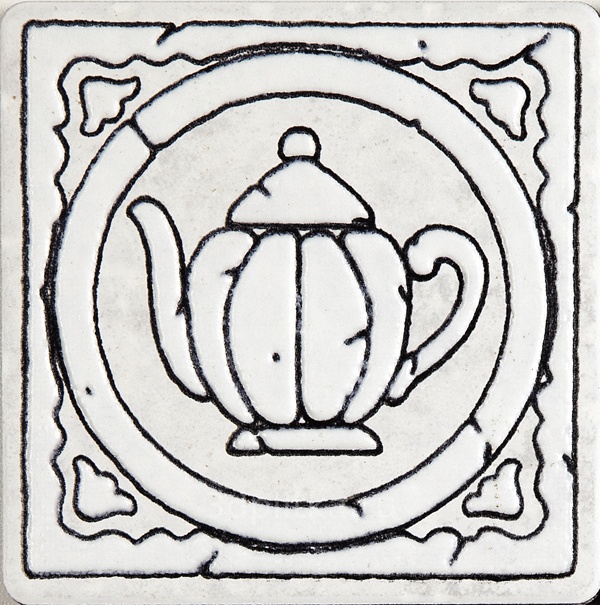 Ницца Декор А 1756/1223 9,9*9,9 светло-серый